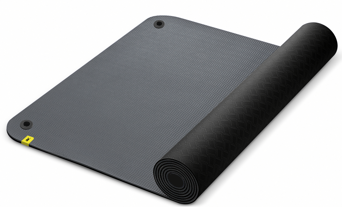 TPE Deluxe Yoga Mat 125 cm x 61 cm x 14 mm Ziva Dyaco UK